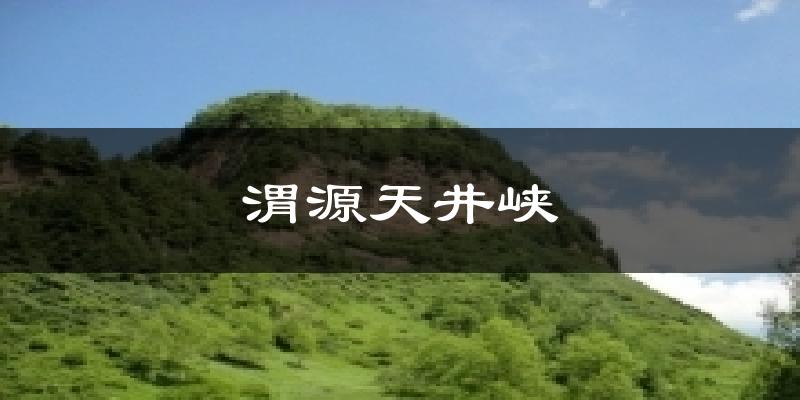 渭源天井峡今日天气