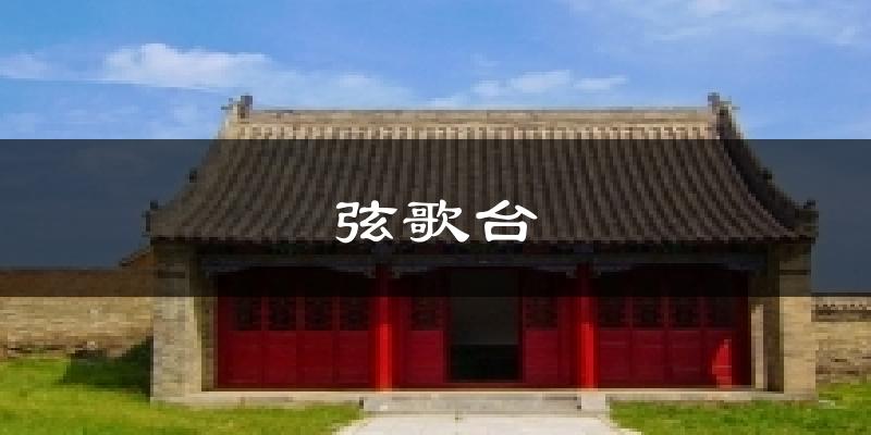 弦歌台今日天气