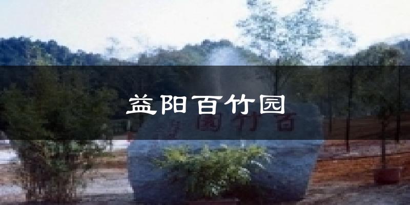 益阳百竹园今日天气